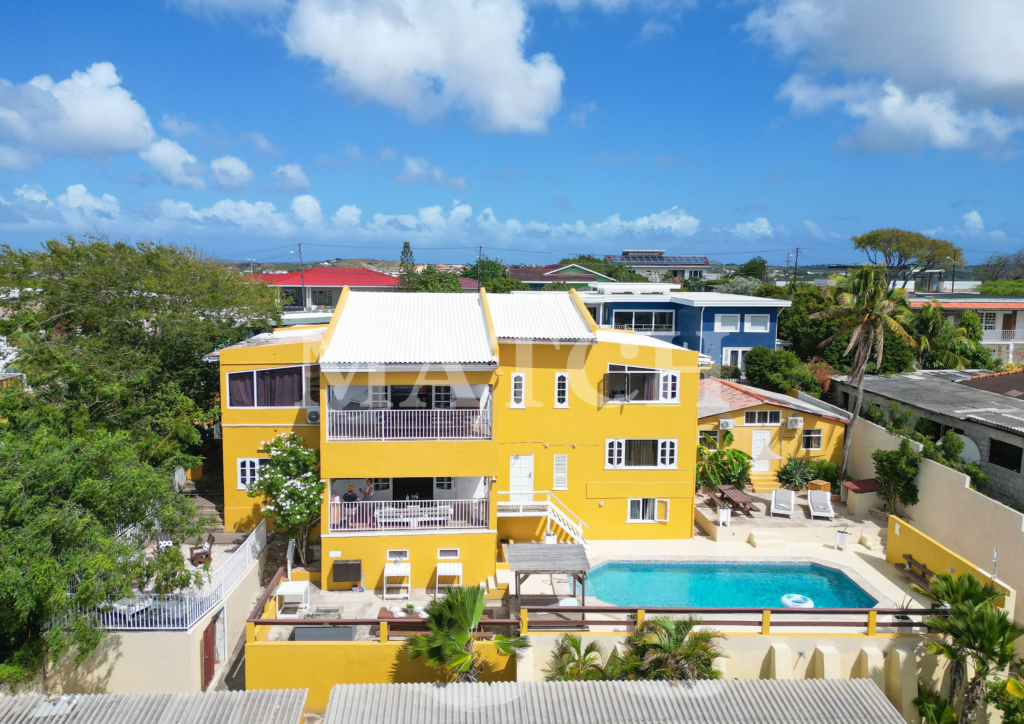 Veilig studentenhuis Curaçao foto vooraanzicht