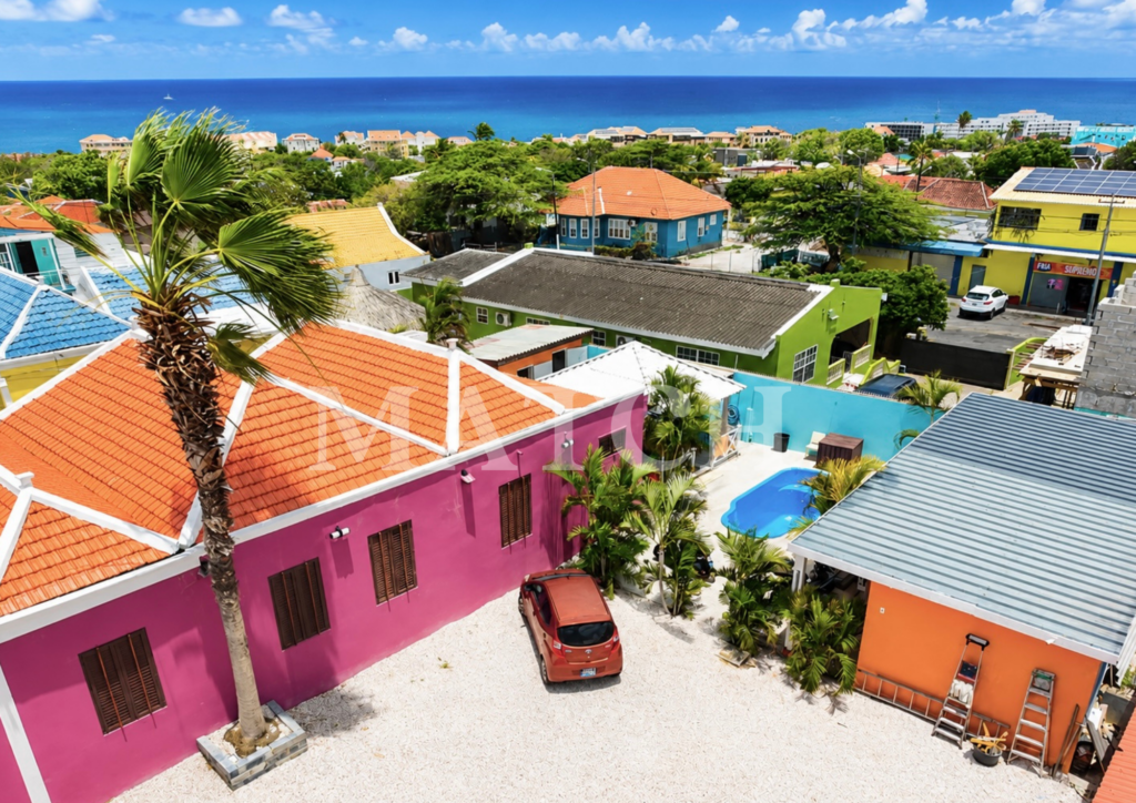 gezellige en tropische studentenhuis Curacao 