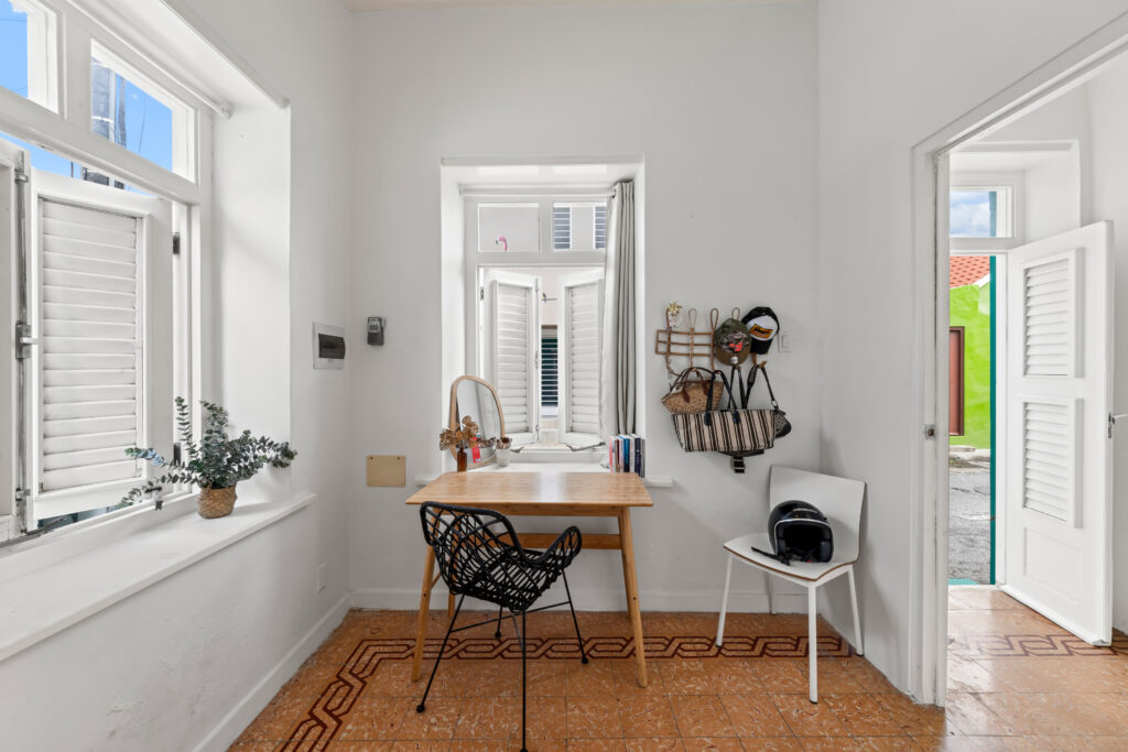 kamer in het studentenhuis zijzicht andere