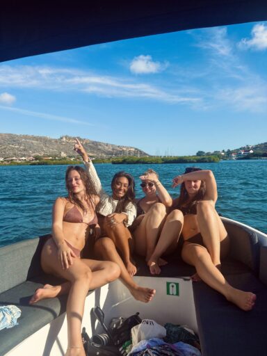 bootje varen curacao